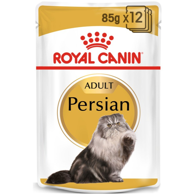 Royal Canin  Feline Breed Nutrition Persian (WET FOOD - Pouches) 12 x 85g