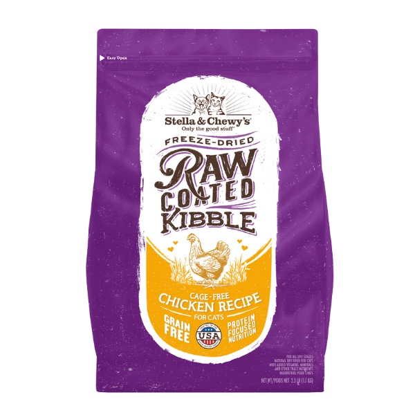 Stella & Chewy's Cat-Raw Coated Kibble Chicken