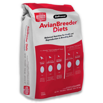 AvianBreeder FruitBlend Diet - Cockatiels 40lb (18.14kg)