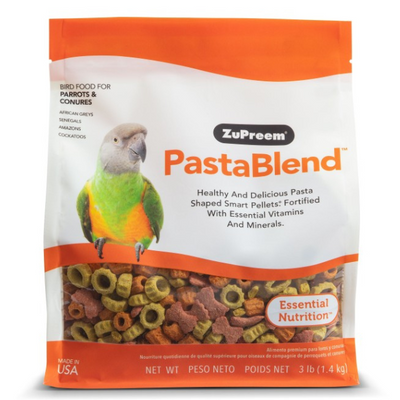 PastaBlend Medium & Large Parrot Food 3lb (1.4kg)