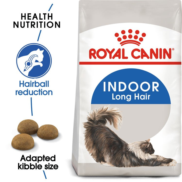 Royal Canin  Feline Health Nutrition Indoor Long Hair 2 KG