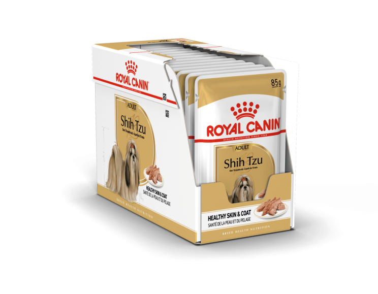 Royal Canin  Breed Health Nutrition Shih Tzu (WET FOOD - Pouches) 12 x 85g