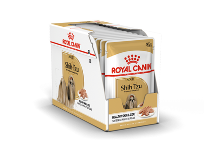 Royal Canin  Breed Health Nutrition Shih Tzu (WET FOOD - Pouches) 12 x 85g