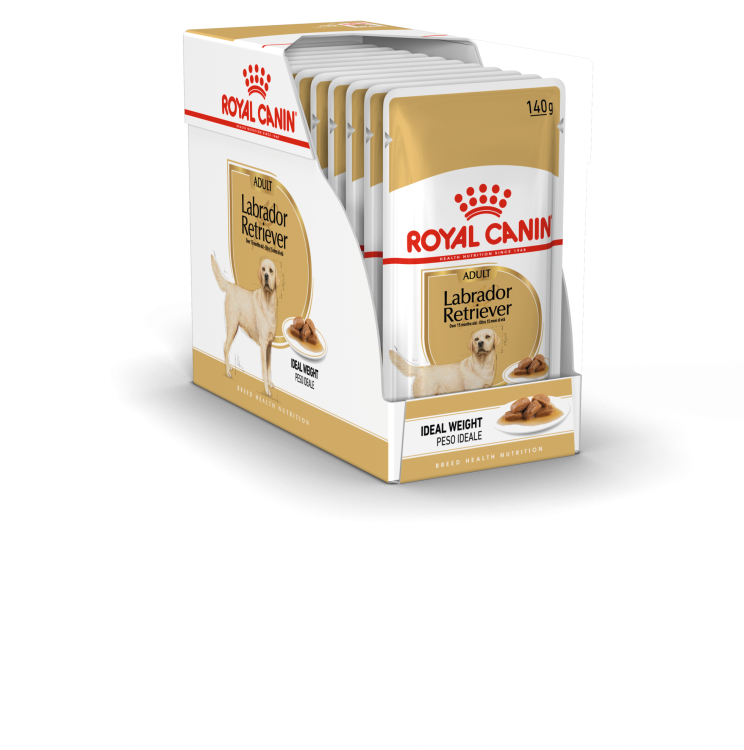 Royal Canin  Breed Health Nutrition Labrador (Wet Food - Pouches) 10 x 140g