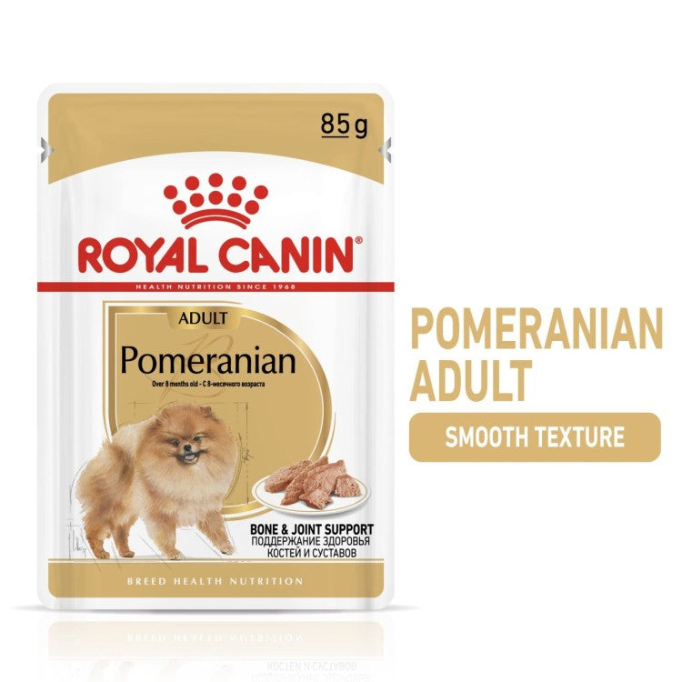 Royal Canin  Breed Health Nutrition Pomeranian (WET FOOD - Pouches) 12 x 85g