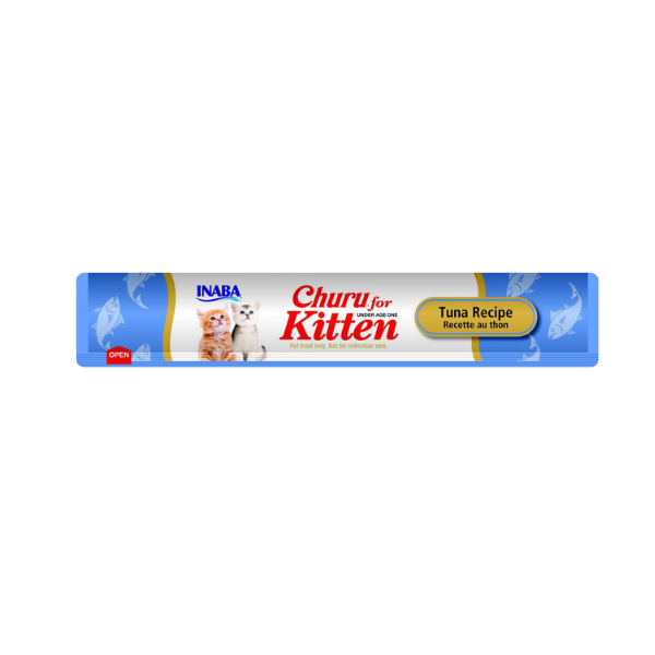 Inaba Churu Tuna Recipe for Kitten 4PCS/PK