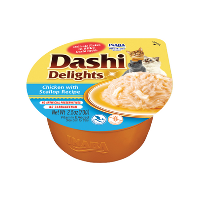 Inaba Dashi Delight Chicken with Tuna & Scallop Recipe 70G