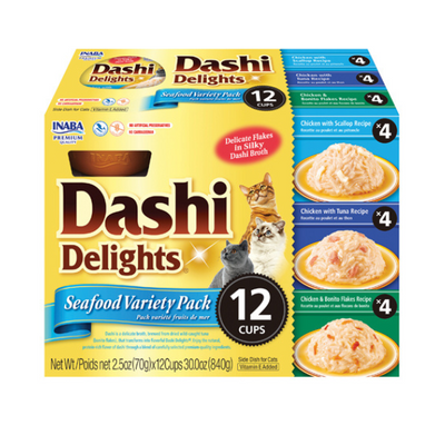 Inaba Dashi Delight Seafood Variety 12PCS/PK