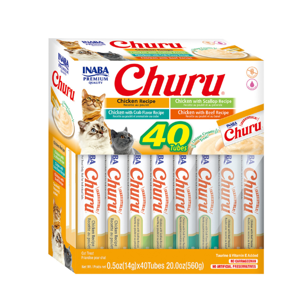 Inaba Churu Chicken Variety 40PCS/PK