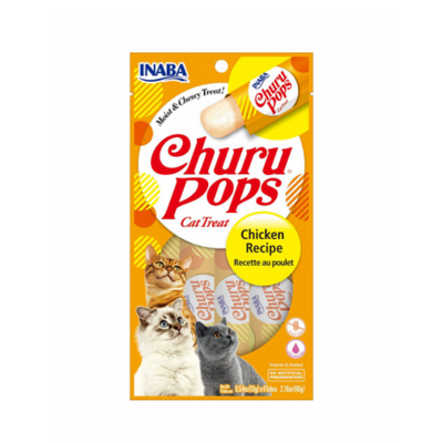 Inaba Churu Pops Chicken Recipe 4PCS/PK