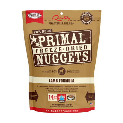 Primal Canine Lamb Freeze-Dried Formula