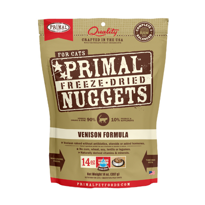 Primal Feline Venison Freeze-Dried Formula