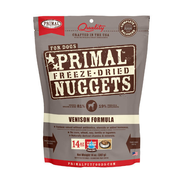 Primal Canine Venison Freeze-Dried Formula