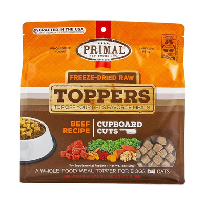 Primal Beef Cupboard Cuts Freeze-Dried Topper