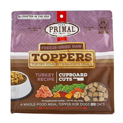 Primal Turkey Cupboard Cuts Freeze-Dried Topper