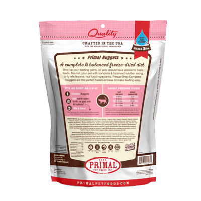 Primal Feline Beef & Salmon Freeze-Dried Formula