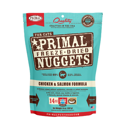 Primal Feline Chicken & Salmon Freeze-Dried Formula