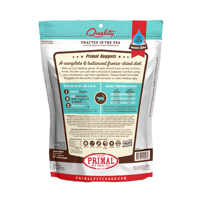 Primal Feline Chicken & Salmon Freeze-Dried Formula