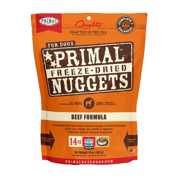 Primal Canine Beef Freeze-Dried Formula